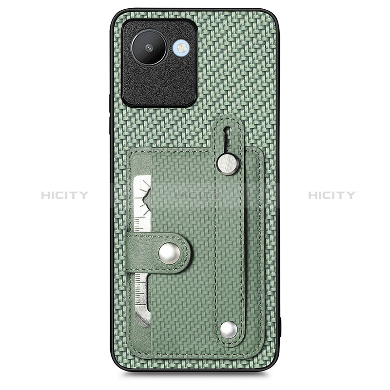 Funda Silicona Carcasa Ultrafina Goma con Magnetico S09D para Realme C30