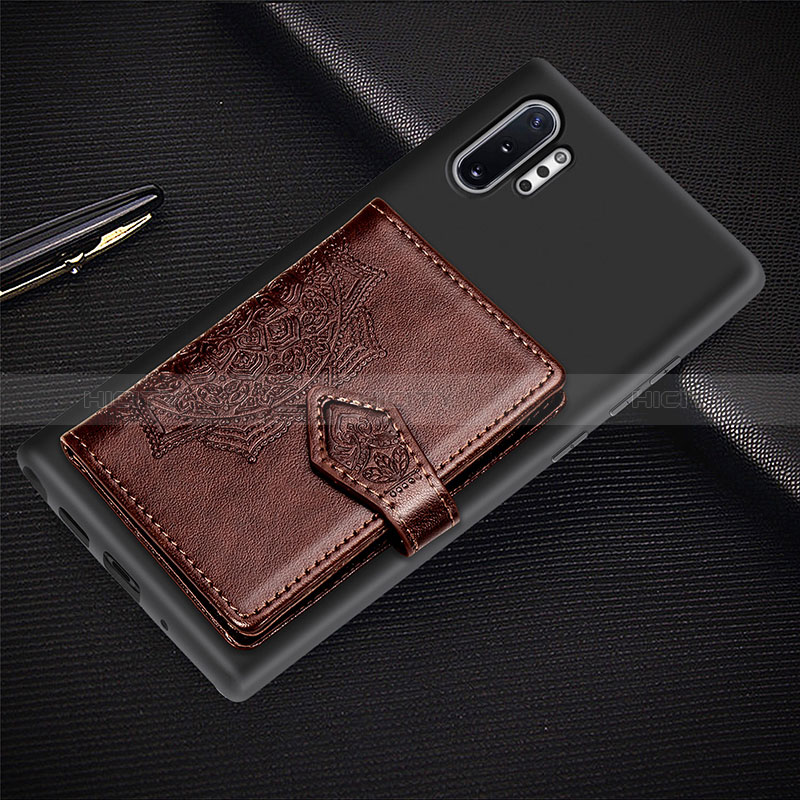 Funda Silicona Carcasa Ultrafina Goma con Magnetico S09D para Samsung Galaxy Note 10 Plus 5G