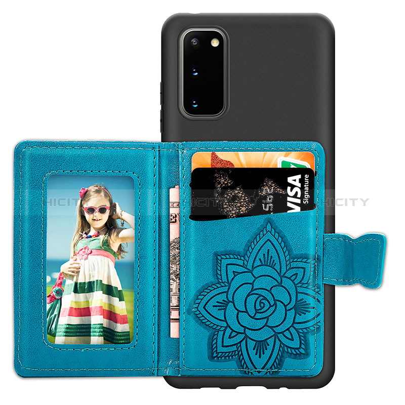 Funda Silicona Carcasa Ultrafina Goma con Magnetico S09D para Samsung Galaxy S20 5G