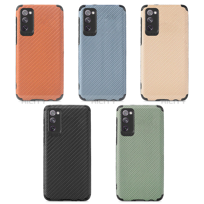 Funda Silicona Carcasa Ultrafina Goma con Magnetico S09D para Samsung Galaxy S20 FE 4G