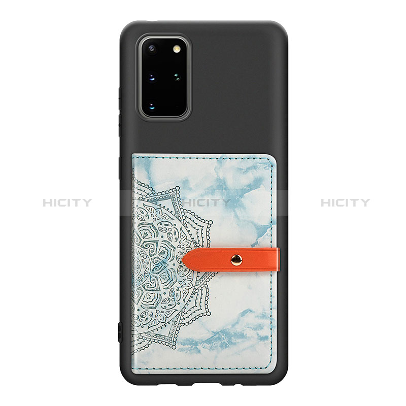 Funda Silicona Carcasa Ultrafina Goma con Magnetico S09D para Samsung Galaxy S20 Plus 5G