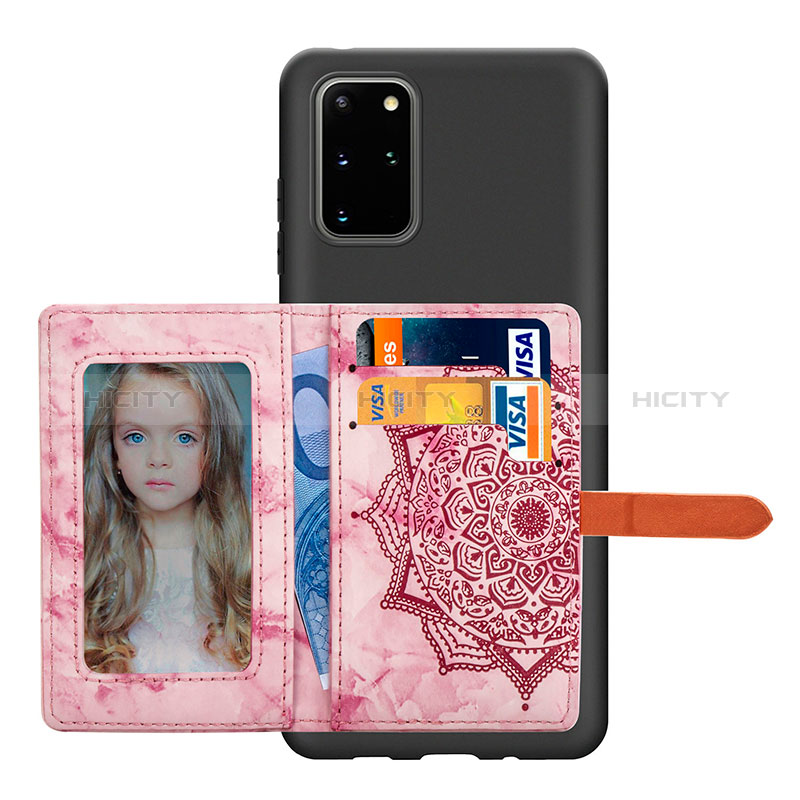 Funda Silicona Carcasa Ultrafina Goma con Magnetico S09D para Samsung Galaxy S20 Plus 5G