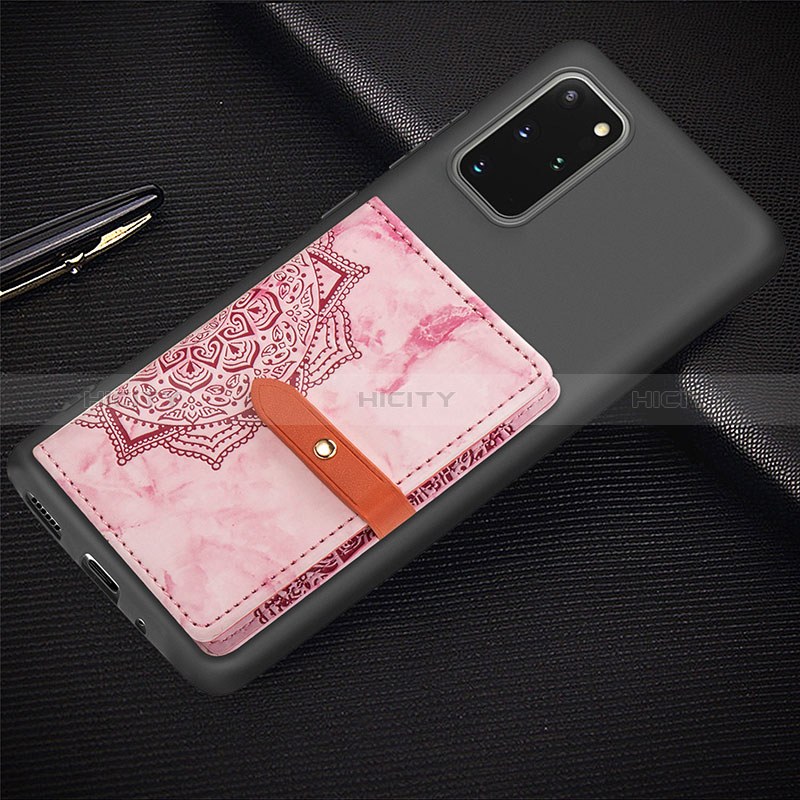 Funda Silicona Carcasa Ultrafina Goma con Magnetico S09D para Samsung Galaxy S20 Plus