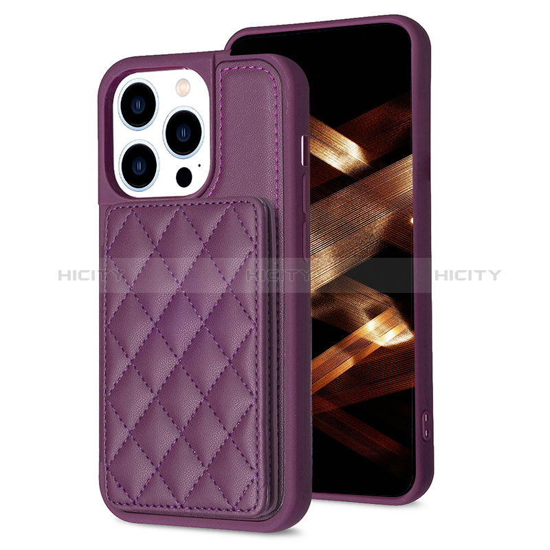 Funda Silicona Carcasa Ultrafina Goma con Magnetico S10D para Apple iPhone 13 Pro Max