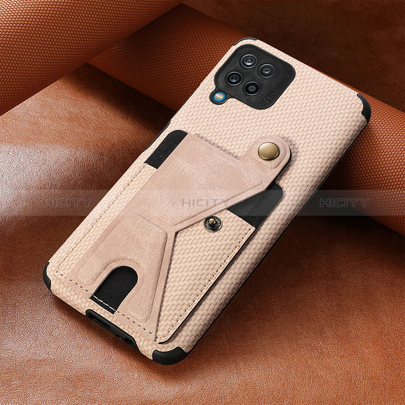 Funda Silicona Carcasa Ultrafina Goma con Magnetico S10D para Samsung Galaxy A12 Nacho