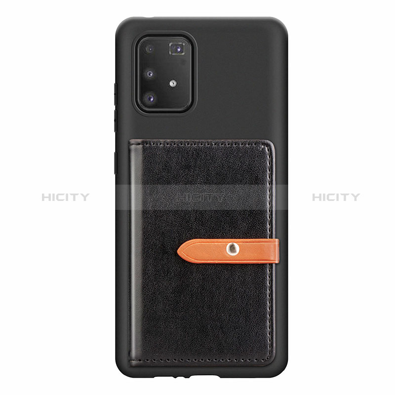 Funda Silicona Carcasa Ultrafina Goma con Magnetico S10D para Samsung Galaxy A91