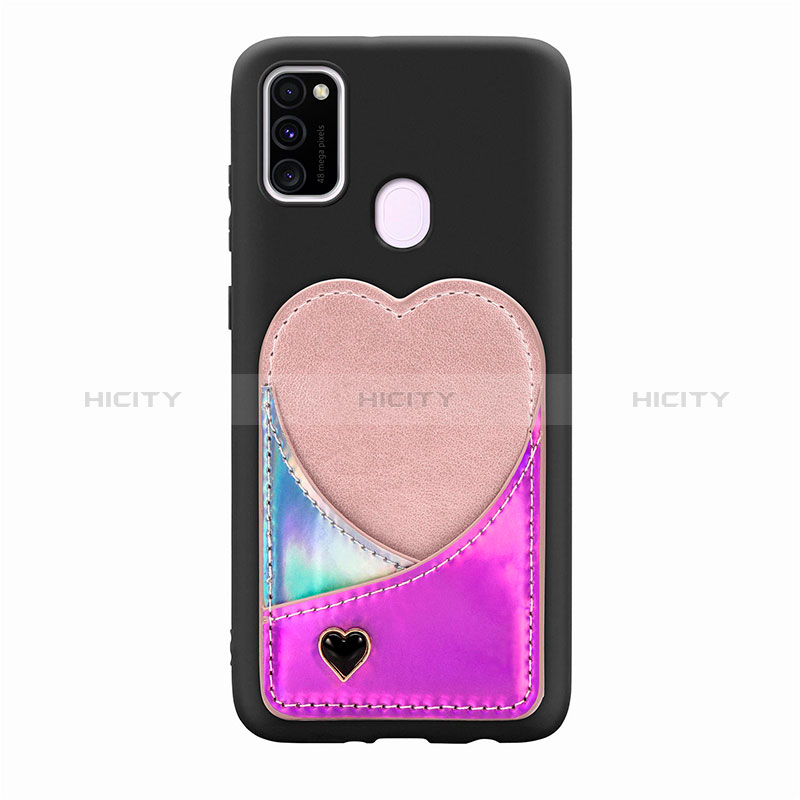 Funda Silicona Carcasa Ultrafina Goma con Magnetico S10D para Samsung Galaxy M21