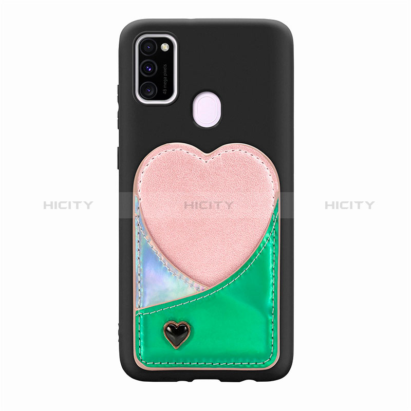 Funda Silicona Carcasa Ultrafina Goma con Magnetico S10D para Samsung Galaxy M21