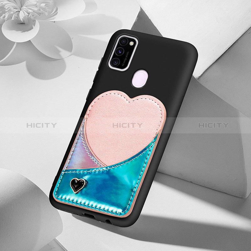 Funda Silicona Carcasa Ultrafina Goma con Magnetico S10D para Samsung Galaxy M21