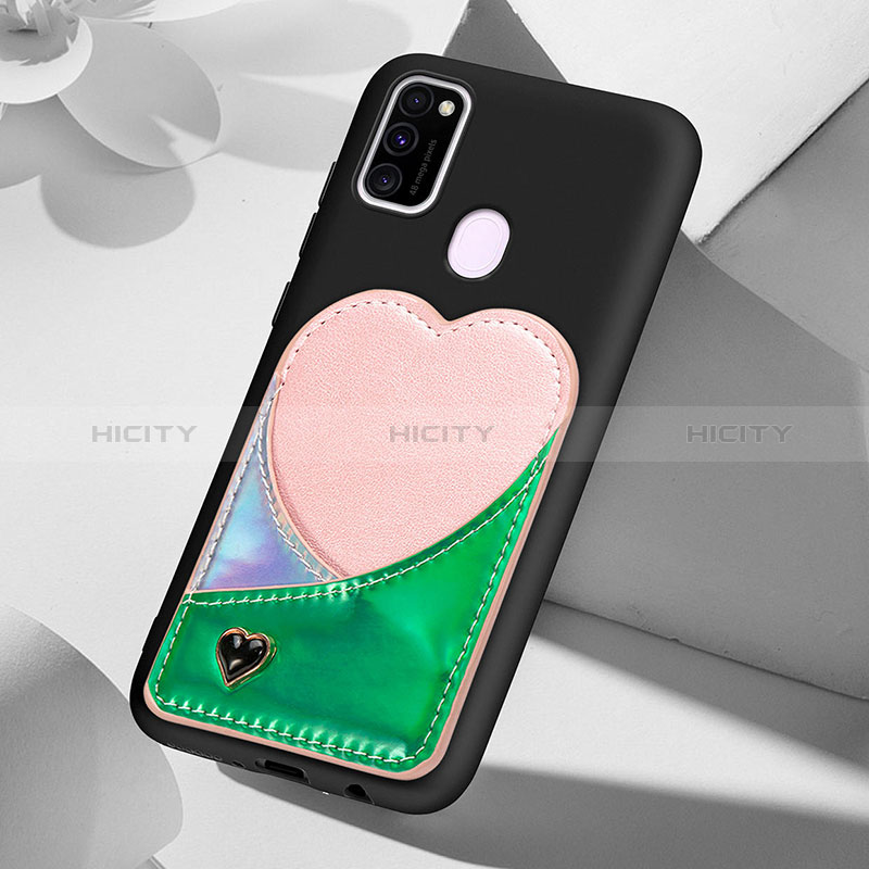 Funda Silicona Carcasa Ultrafina Goma con Magnetico S10D para Samsung Galaxy M21