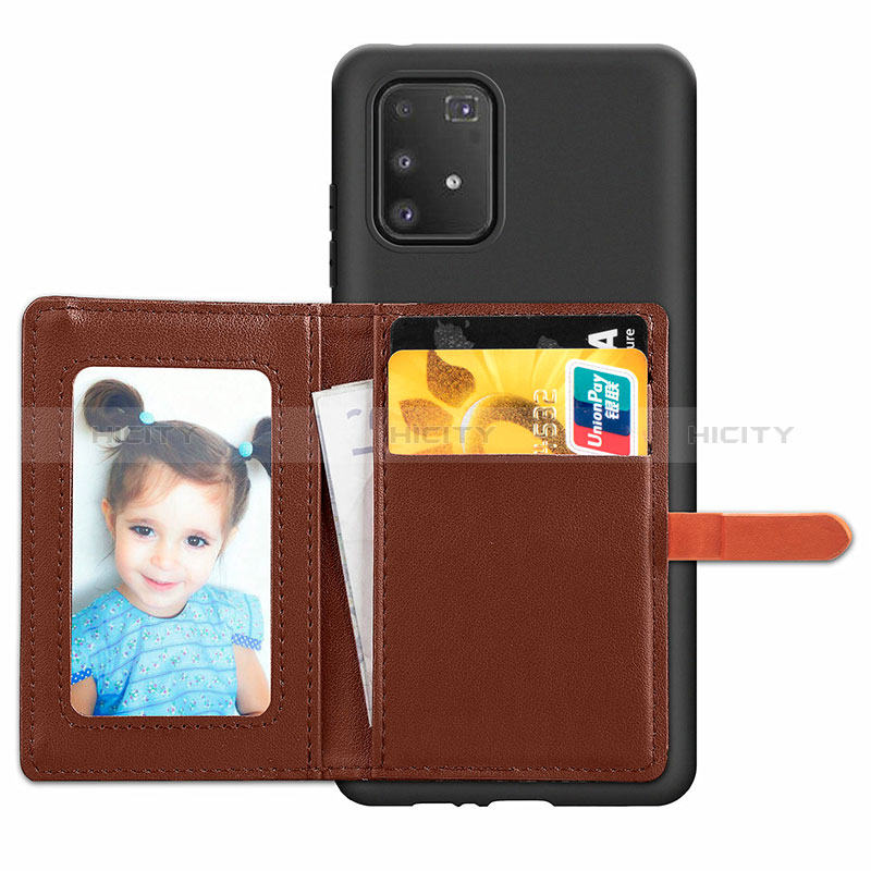 Funda Silicona Carcasa Ultrafina Goma con Magnetico S10D para Samsung Galaxy S10 Lite