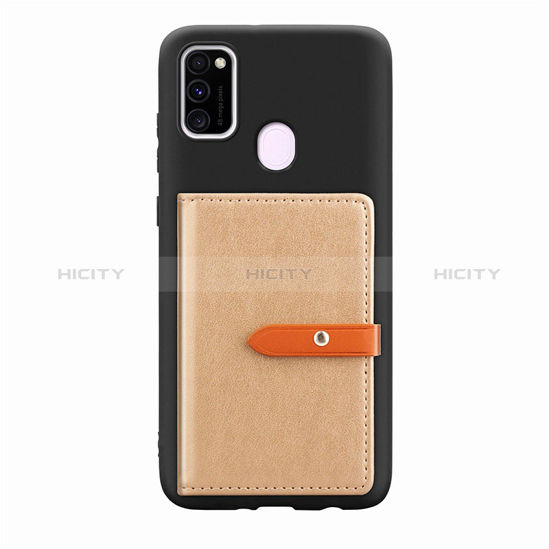 Funda Silicona Carcasa Ultrafina Goma con Magnetico S11D para Samsung Galaxy M21