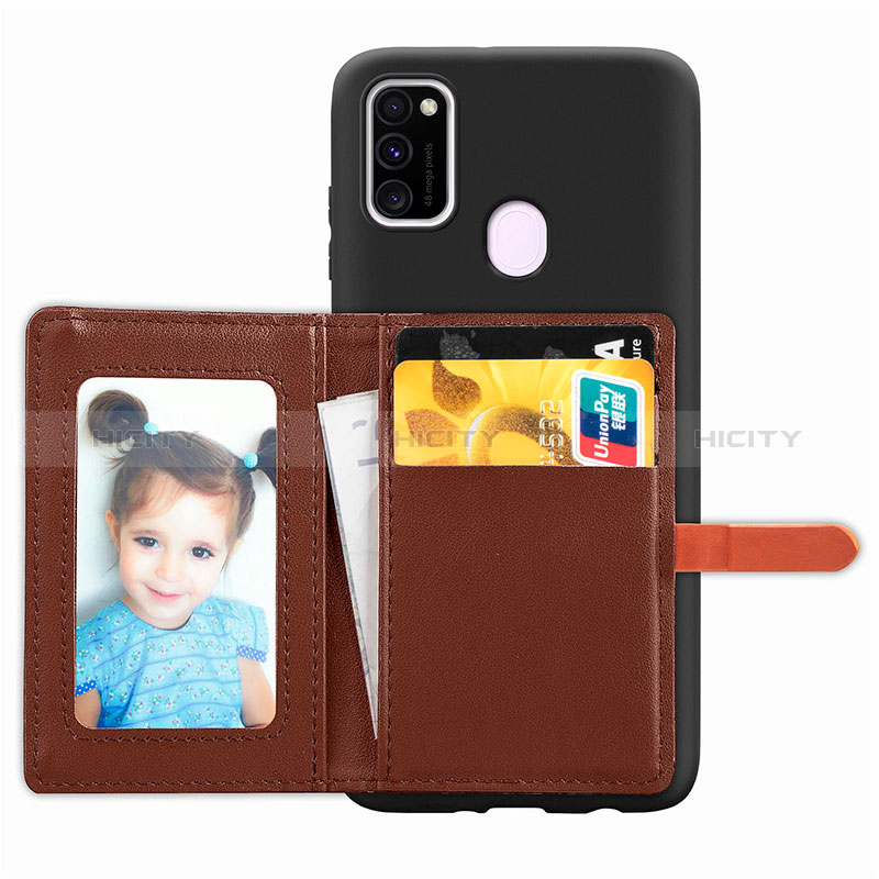 Funda Silicona Carcasa Ultrafina Goma con Magnetico S11D para Samsung Galaxy M30s