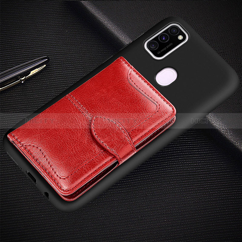 Funda Silicona Carcasa Ultrafina Goma con Magnetico S12D para Samsung Galaxy M21