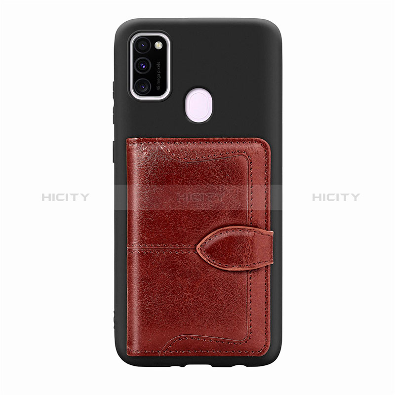 Funda Silicona Carcasa Ultrafina Goma con Magnetico S12D para Samsung Galaxy M21