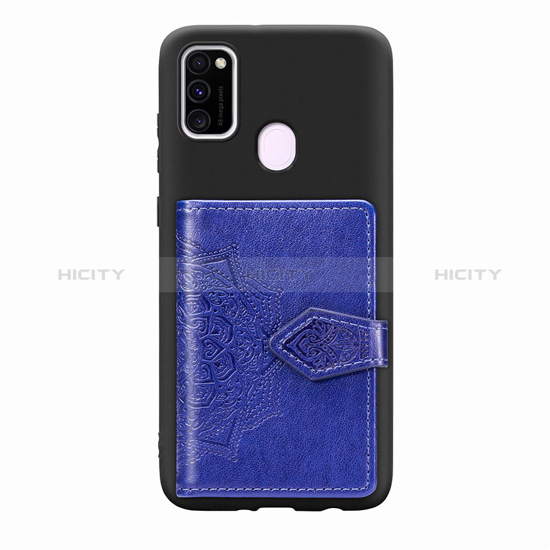 Funda Silicona Carcasa Ultrafina Goma con Magnetico S13D para Samsung Galaxy M21