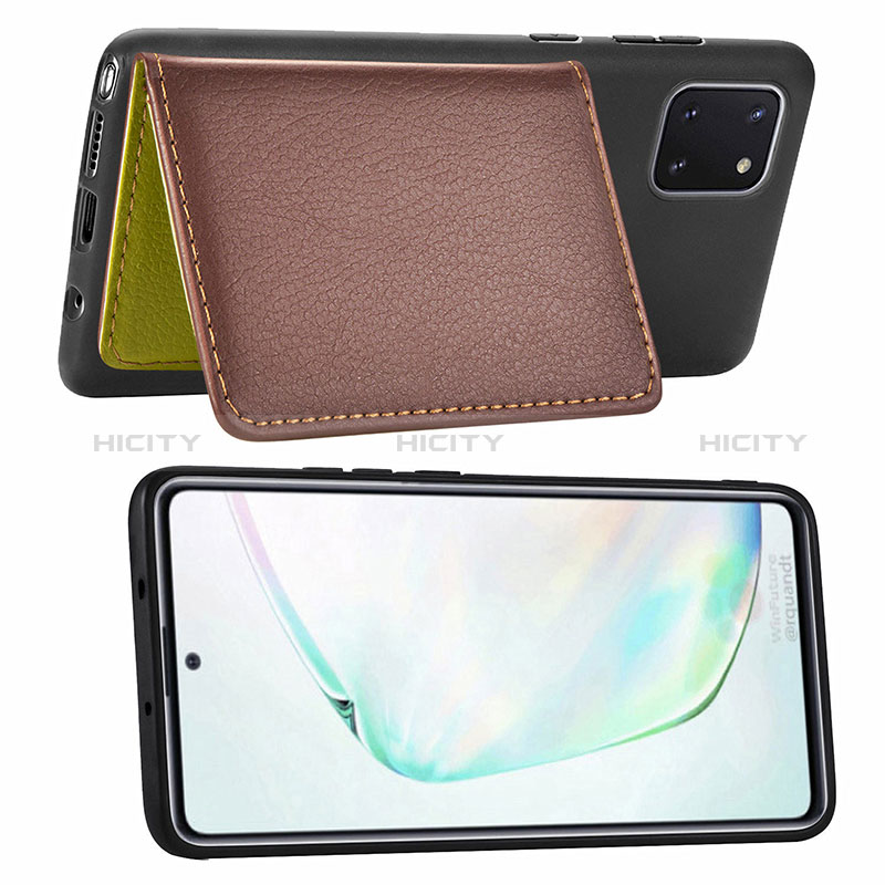 Funda Silicona Carcasa Ultrafina Goma con Magnetico S15D para Samsung Galaxy M60s