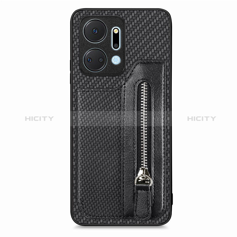 Funda Silicona Carcasa Ultrafina Goma con Magnetico S6D para Huawei Honor X7a