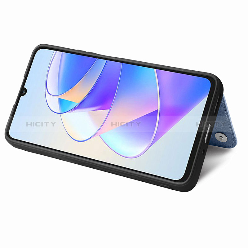 Funda Silicona Carcasa Ultrafina Goma con Magnetico S6D para Huawei Honor X7a