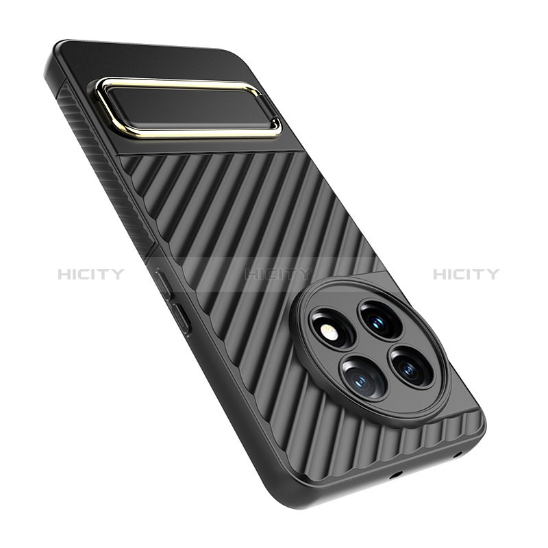 Funda Silicona Carcasa Ultrafina Goma con Soporte KC1 para OnePlus 11 5G