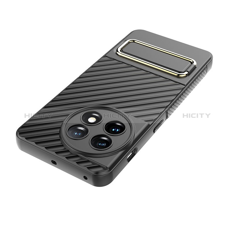 Funda Silicona Carcasa Ultrafina Goma con Soporte KC1 para OnePlus 11 5G