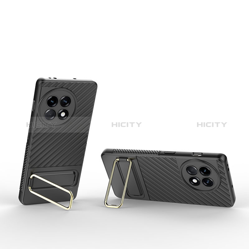 Funda Silicona Carcasa Ultrafina Goma con Soporte KC1 para OnePlus 11R 5G