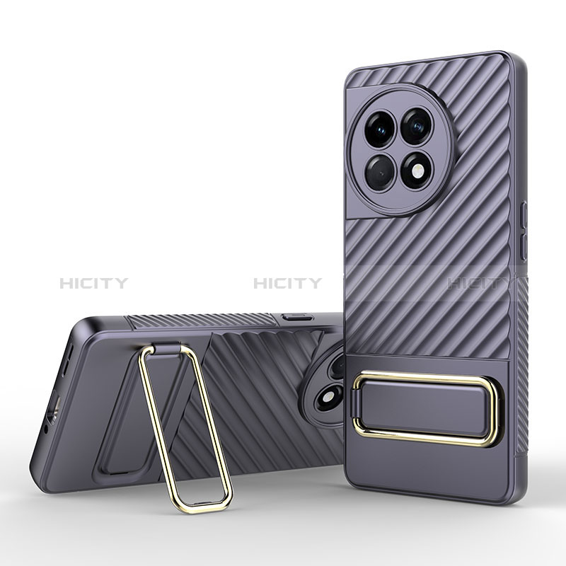 Funda Silicona Carcasa Ultrafina Goma con Soporte KC1 para OnePlus 11R 5G