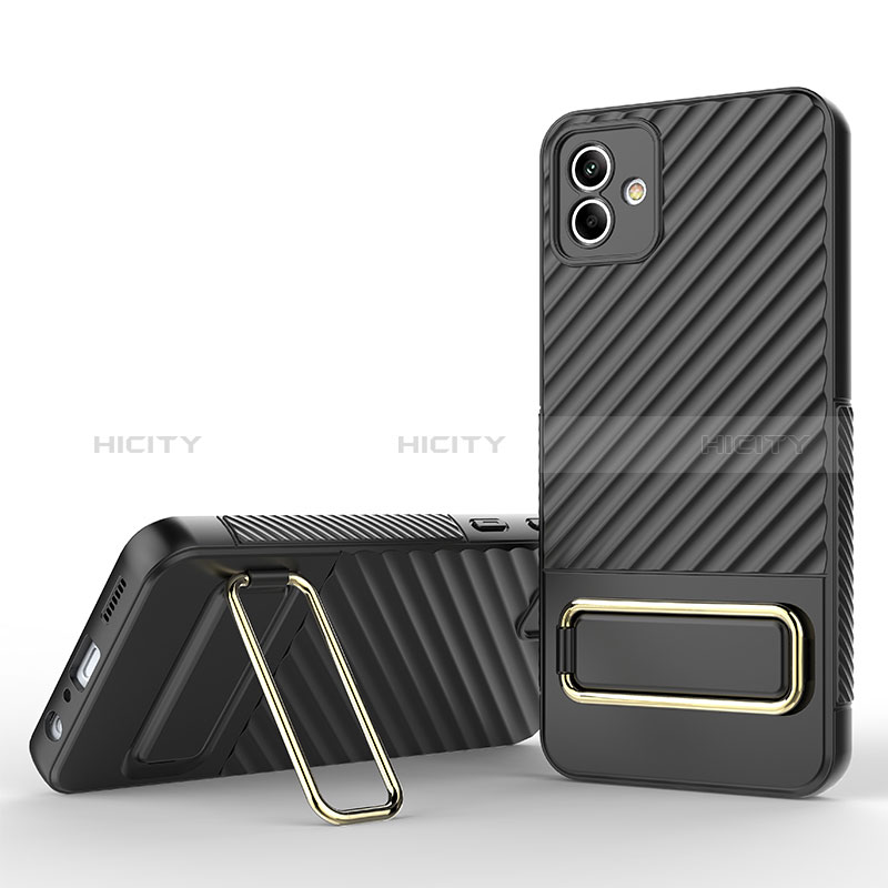 Funda Silicona Carcasa Ultrafina Goma con Soporte KC1 para Samsung Galaxy A04 4G