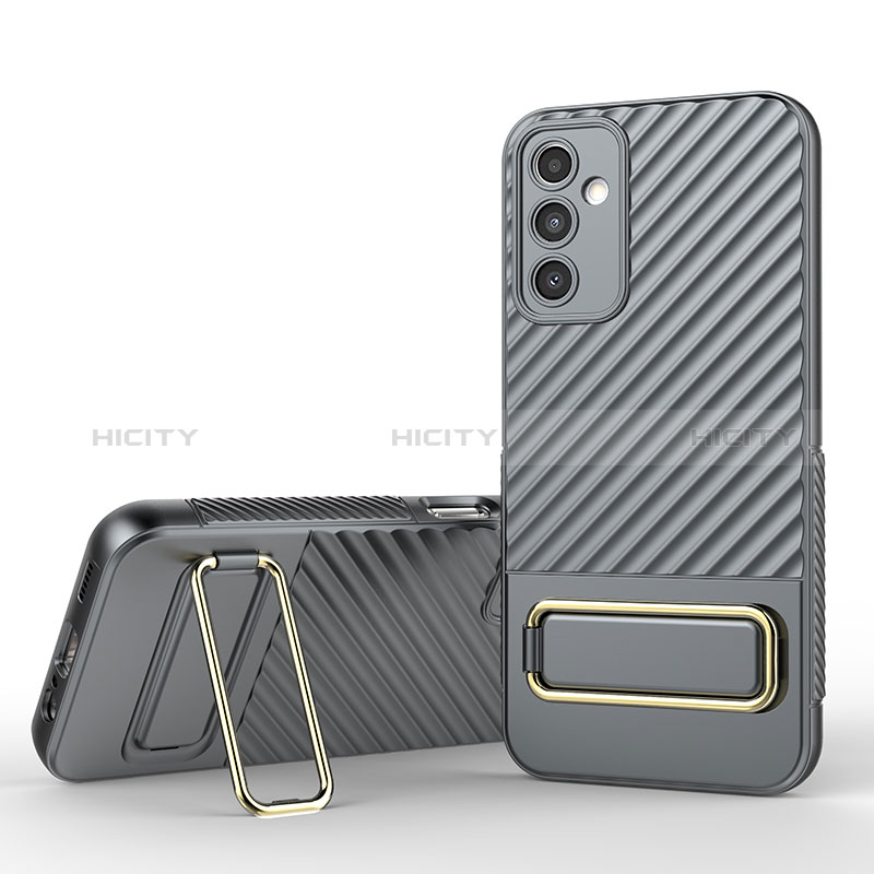 Funda Silicona Carcasa Ultrafina Goma con Soporte KC1 para Samsung Galaxy A14 4G