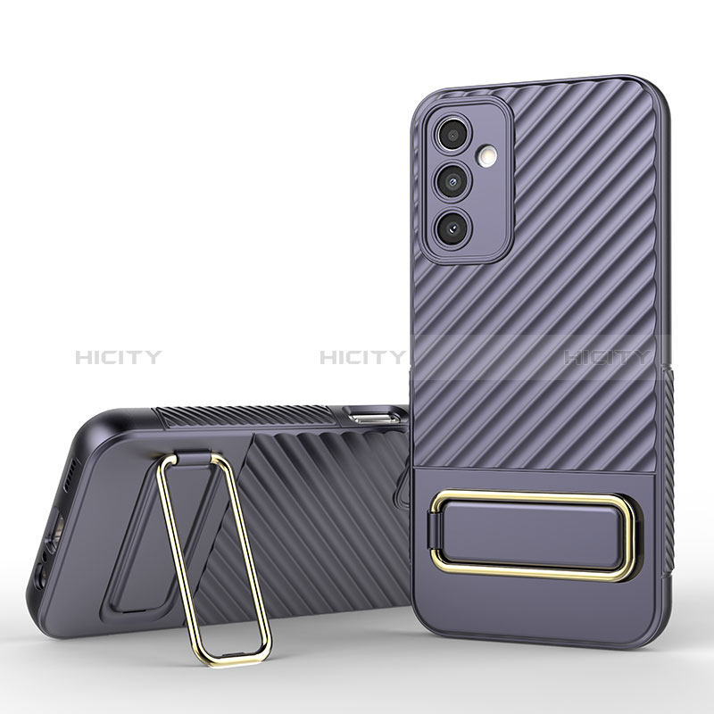 Funda Silicona Carcasa Ultrafina Goma con Soporte KC1 para Samsung Galaxy A14 4G