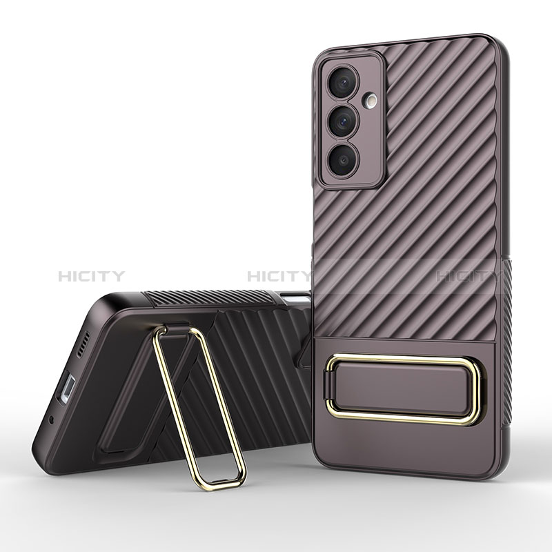 Funda Silicona Carcasa Ultrafina Goma con Soporte KC1 para Samsung Galaxy M54 5G