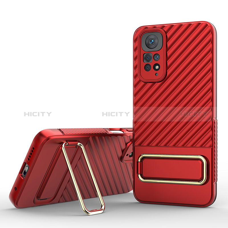 Funda Silicona Carcasa Ultrafina Goma con Soporte KC1 para Xiaomi Redmi Note 11S 4G