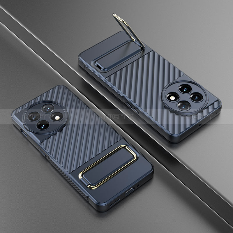 Funda Silicona Carcasa Ultrafina Goma con Soporte KC3 para OnePlus 11 5G