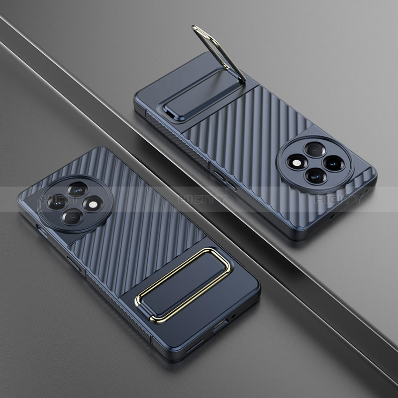 Funda Silicona Carcasa Ultrafina Goma con Soporte KC3 para OnePlus Ace 2 5G