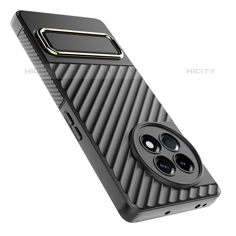 Funda Silicona Carcasa Ultrafina Goma con Soporte KC3 para OnePlus Ace 2 Pro 5G