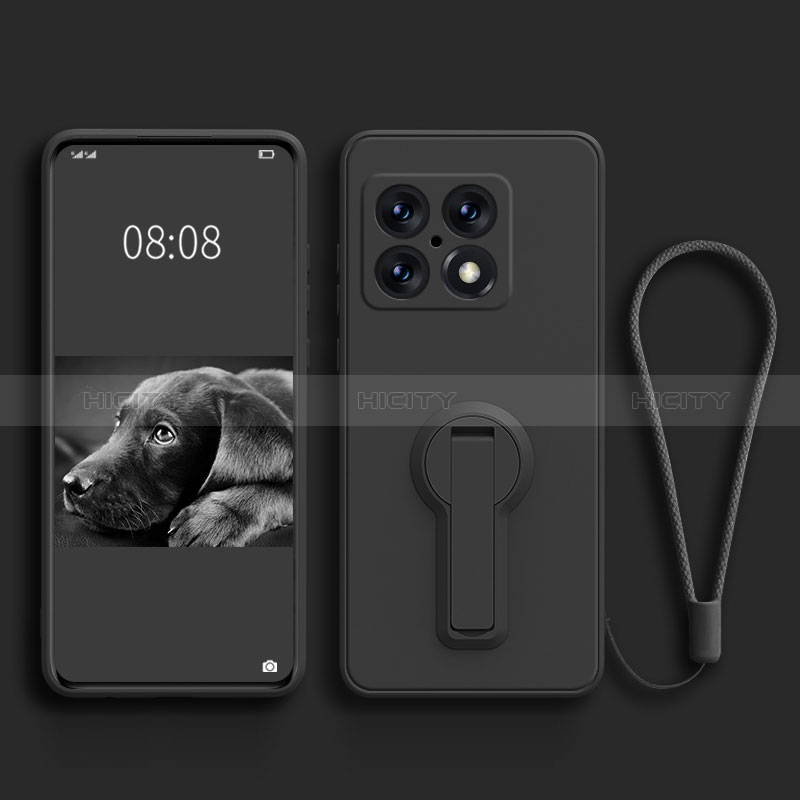 Funda Silicona Carcasa Ultrafina Goma con Soporte para OnePlus 10 Pro 5G