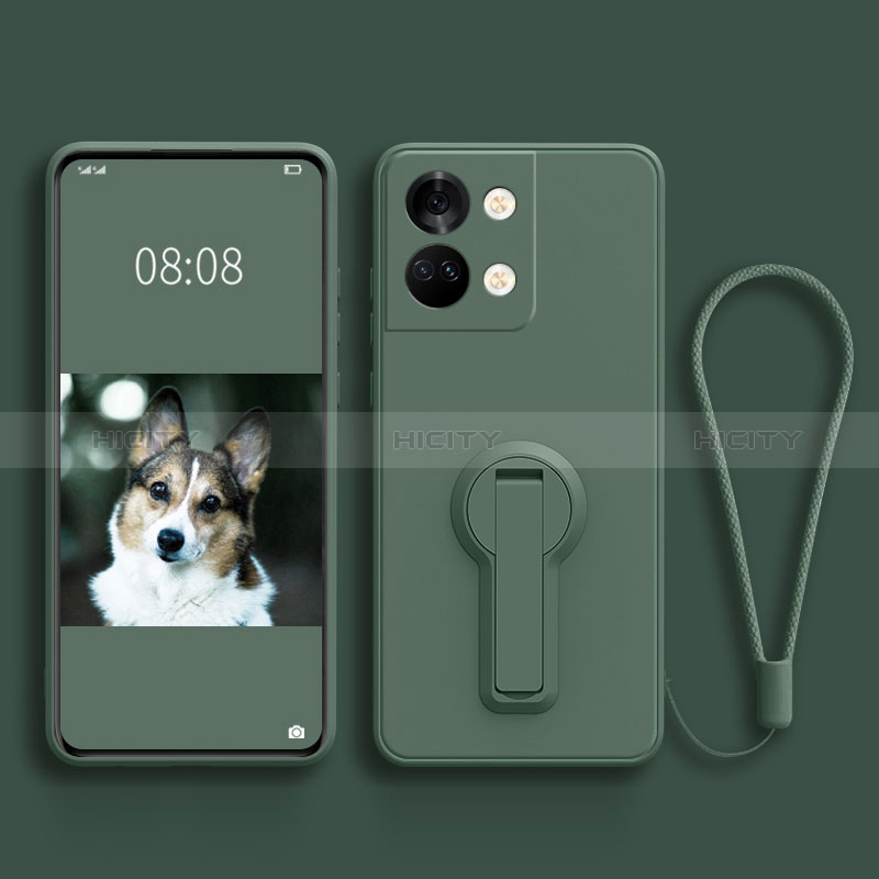 Funda Silicona Carcasa Ultrafina Goma con Soporte para OnePlus Ace 2V 5G