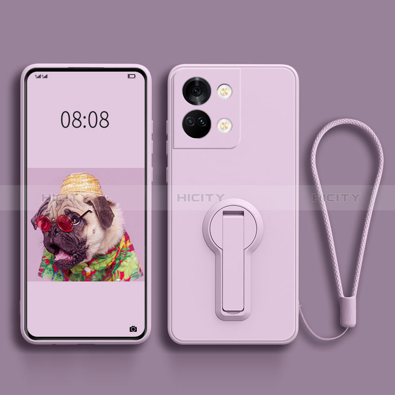 Funda Silicona Carcasa Ultrafina Goma con Soporte para OnePlus Ace 2V 5G