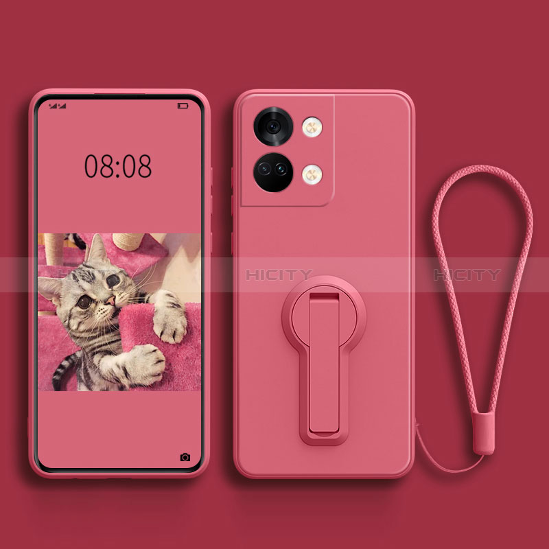 Funda Silicona Carcasa Ultrafina Goma con Soporte para OnePlus Ace 2V 5G