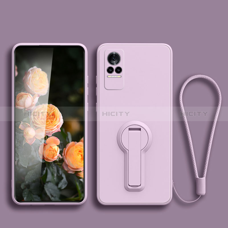 Funda Silicona Carcasa Ultrafina Goma con Soporte para Xiaomi Civi 1S 5G