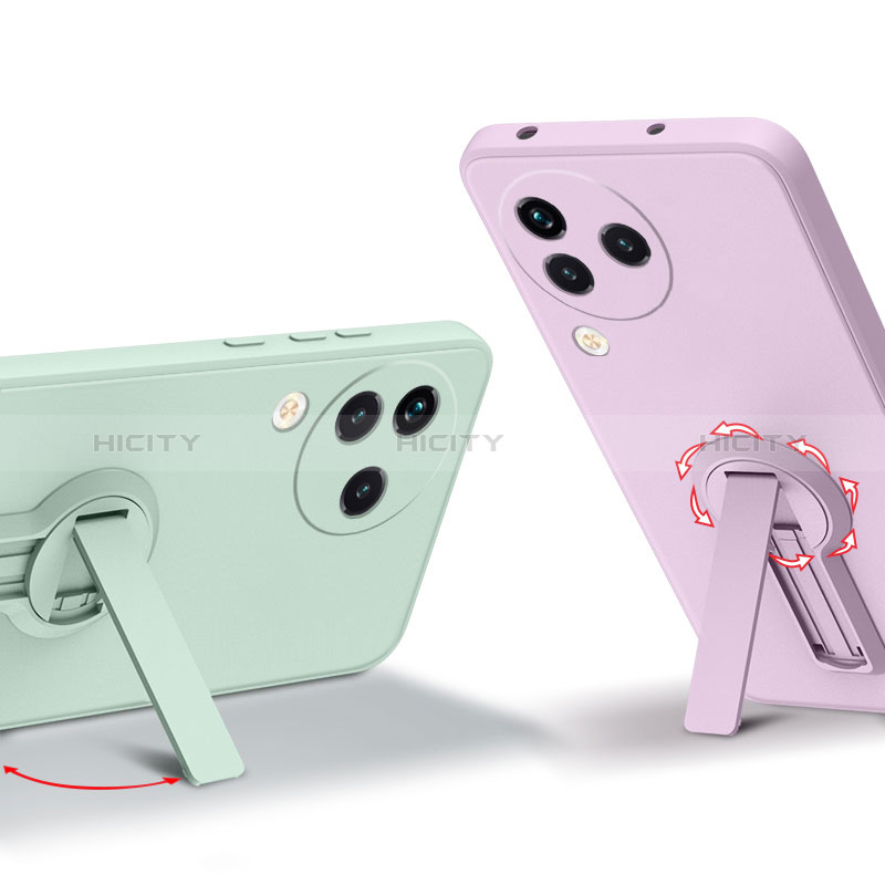 Funda Silicona Carcasa Ultrafina Goma con Soporte para Xiaomi Civi 3 5G