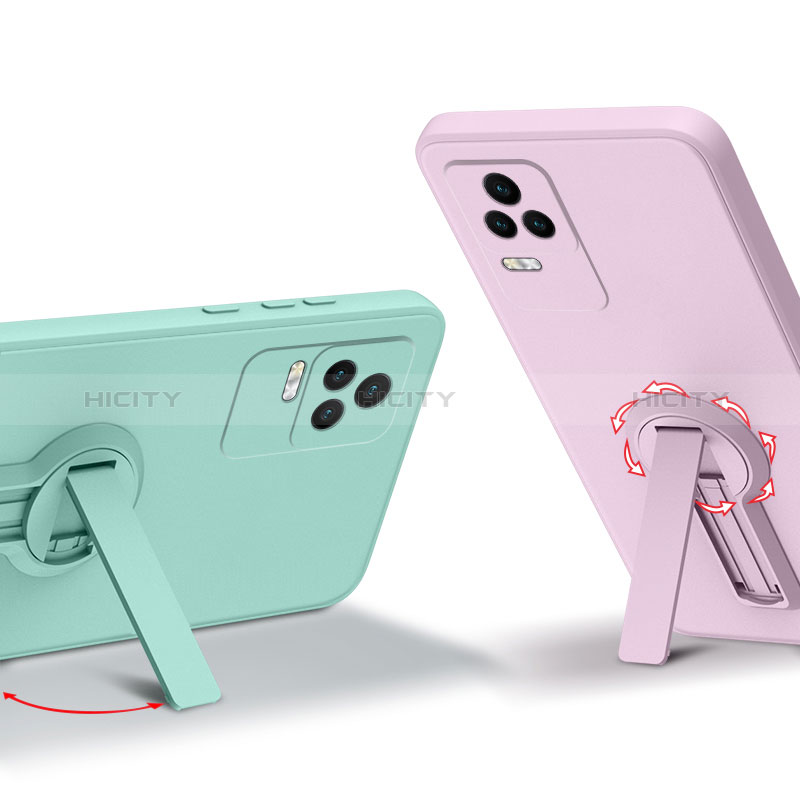 Funda Silicona Carcasa Ultrafina Goma con Soporte para Xiaomi Redmi K40S 5G