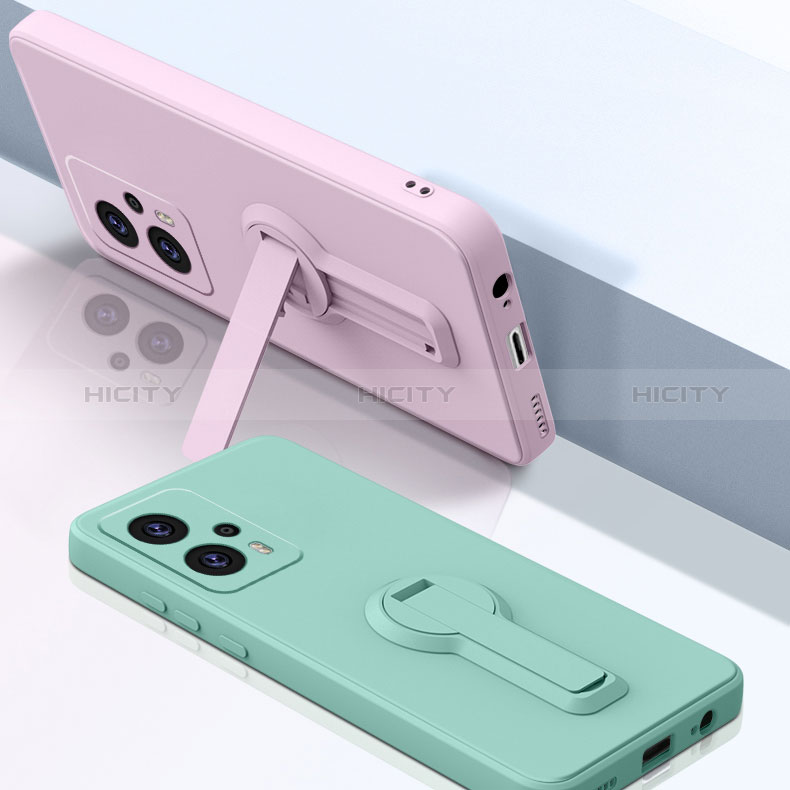 Funda Silicona Carcasa Ultrafina Goma con Soporte S01 para Xiaomi Redmi K50i 5G