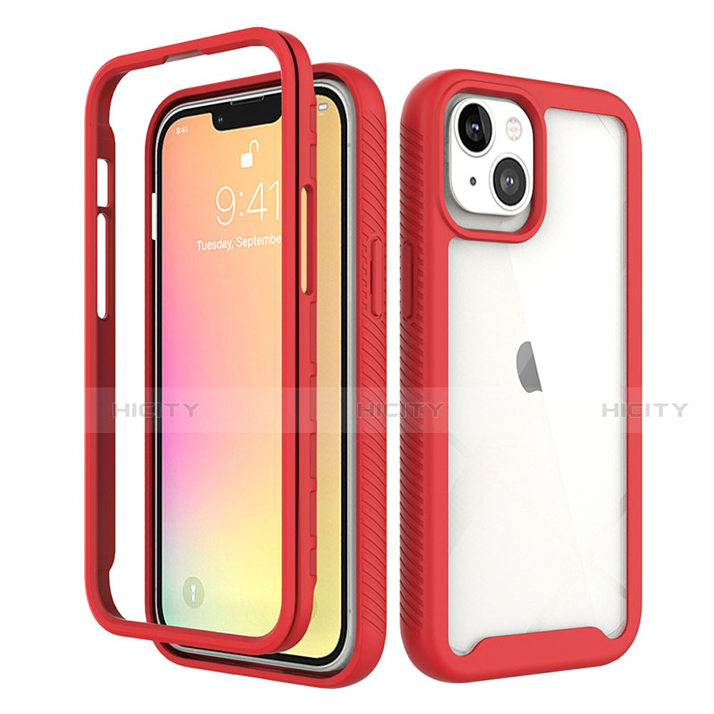 Funda Silicona Carcasa Ultrafina Goma Frontal y Trasera 360 Grados para Apple iPhone 14