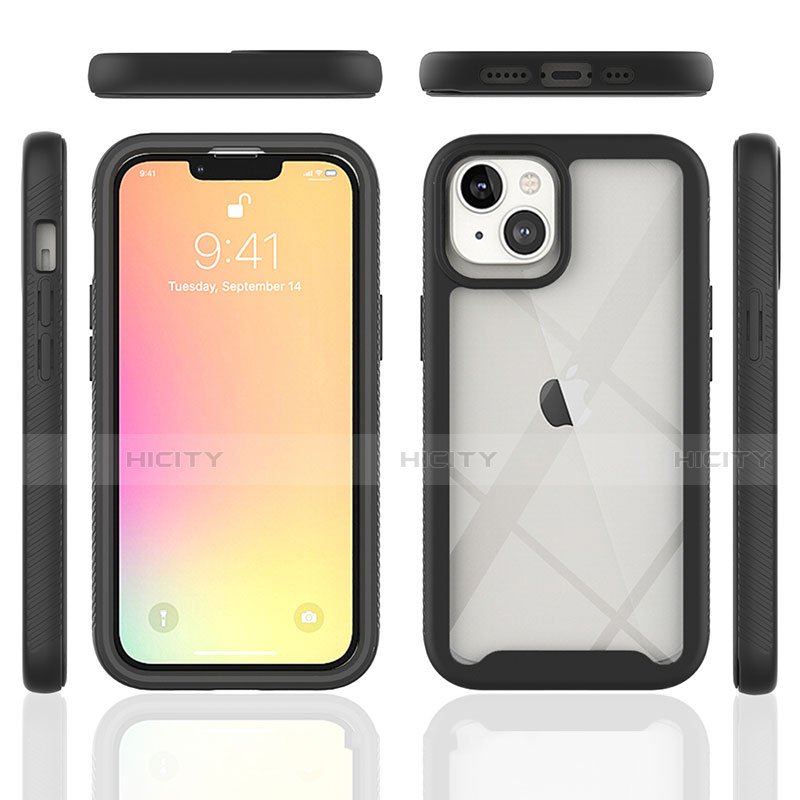 Funda Silicona Carcasa Ultrafina Goma Frontal y Trasera 360 Grados para Apple iPhone 14 Plus