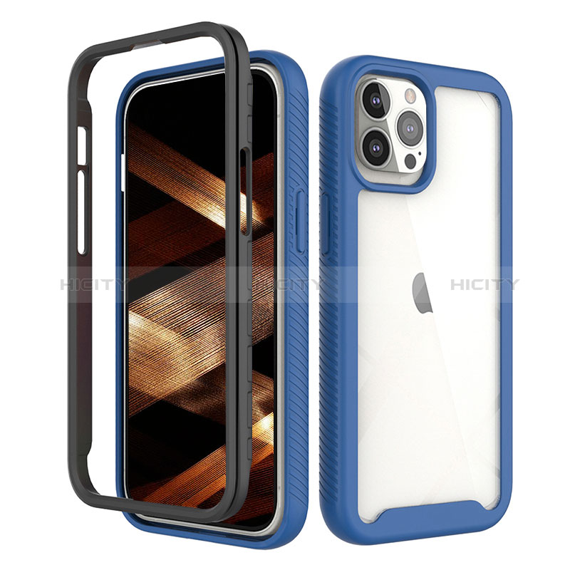 Funda Silicona Carcasa Ultrafina Goma Frontal y Trasera 360 Grados para Apple iPhone 14 Pro