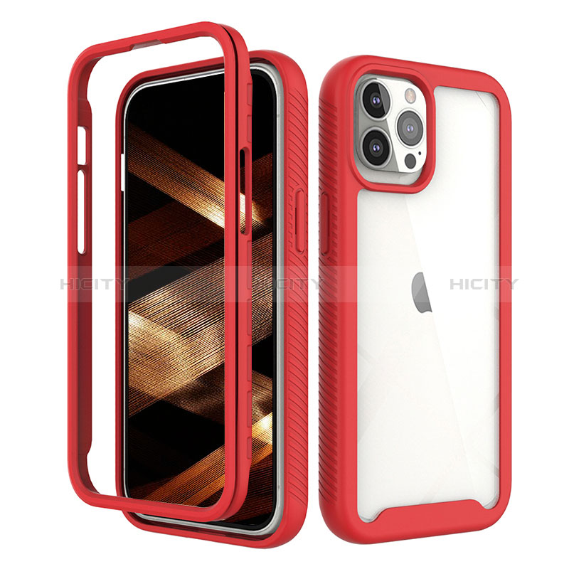 Funda Silicona Carcasa Ultrafina Goma Frontal y Trasera 360 Grados para Apple iPhone 14 Pro