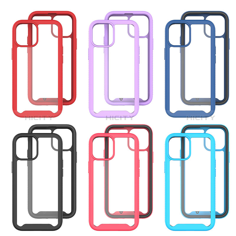 Funda Silicona Carcasa Ultrafina Goma Frontal y Trasera 360 Grados para Apple iPhone 15 Plus