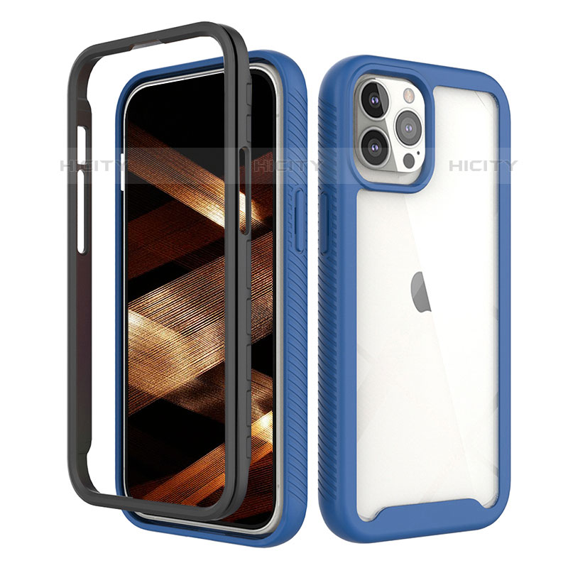 Funda Silicona Carcasa Ultrafina Goma Frontal y Trasera 360 Grados para Apple iPhone 15 Pro