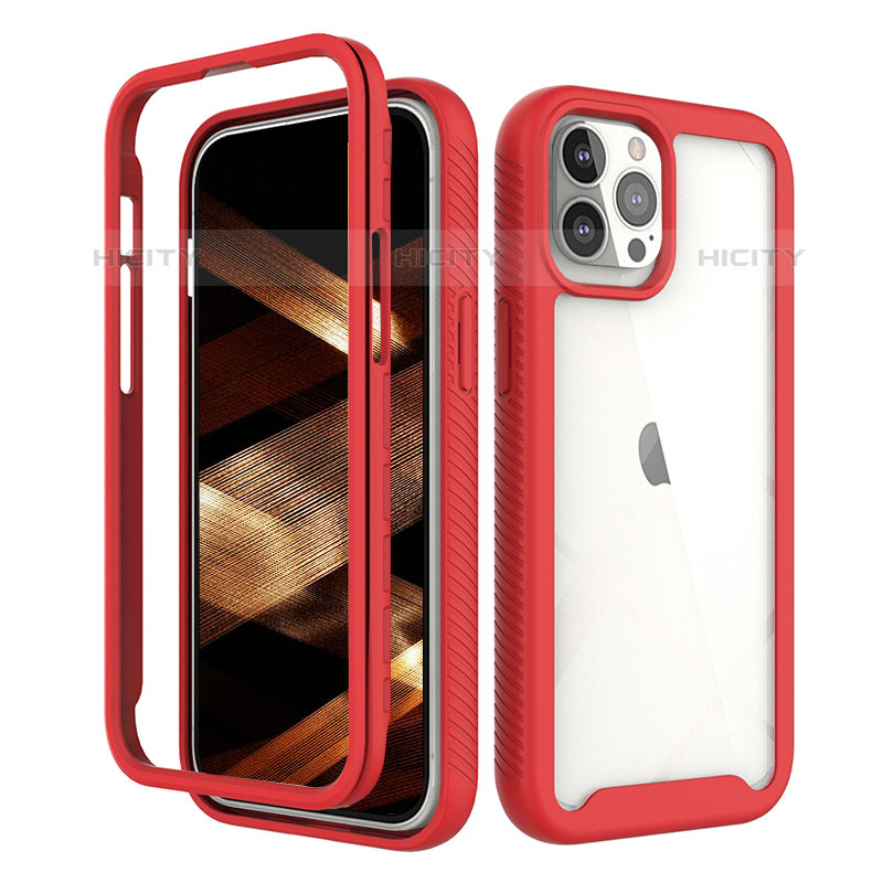 Funda Silicona Carcasa Ultrafina Goma Frontal y Trasera 360 Grados para Apple iPhone 15 Pro